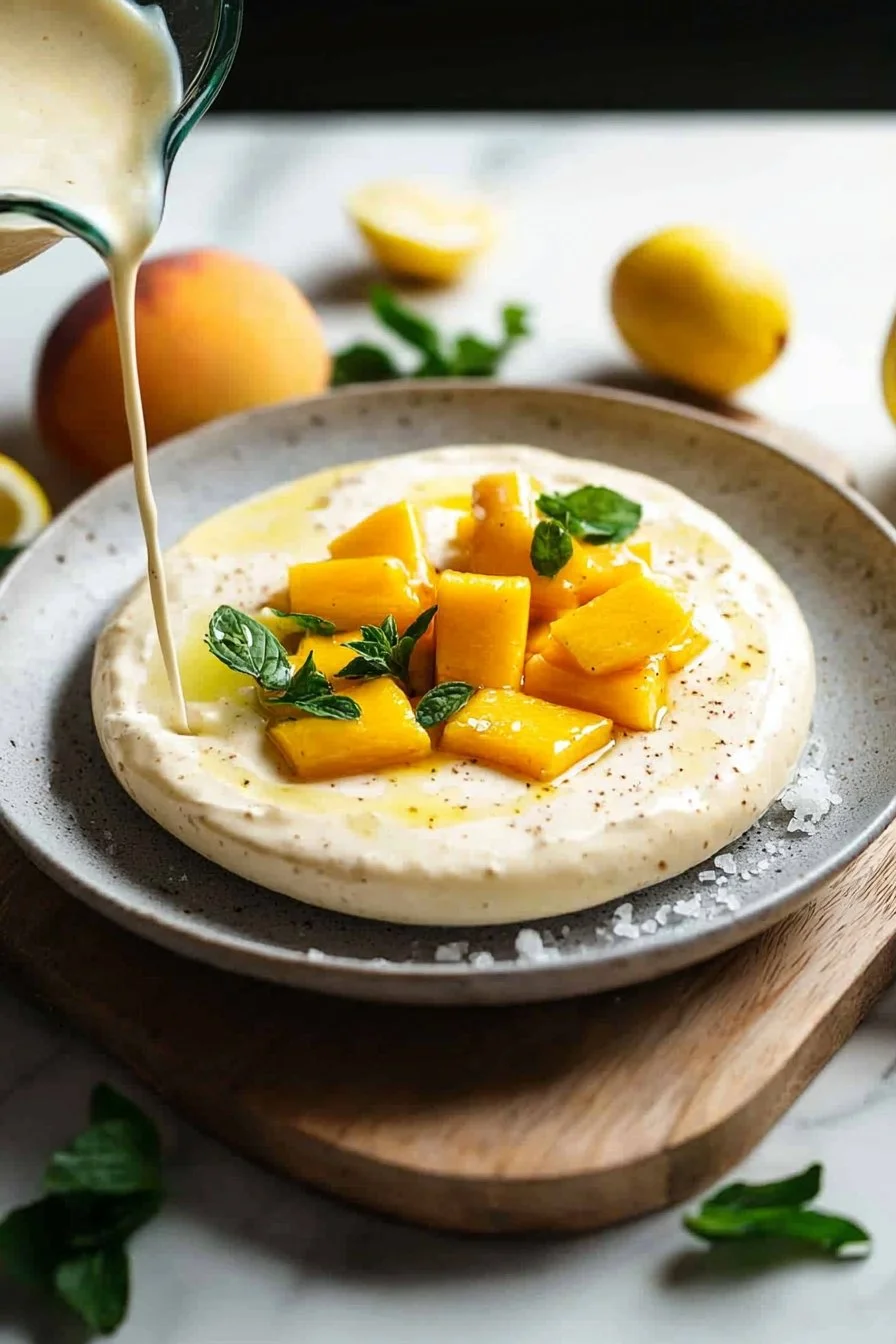 Cremige Mango-Mousse