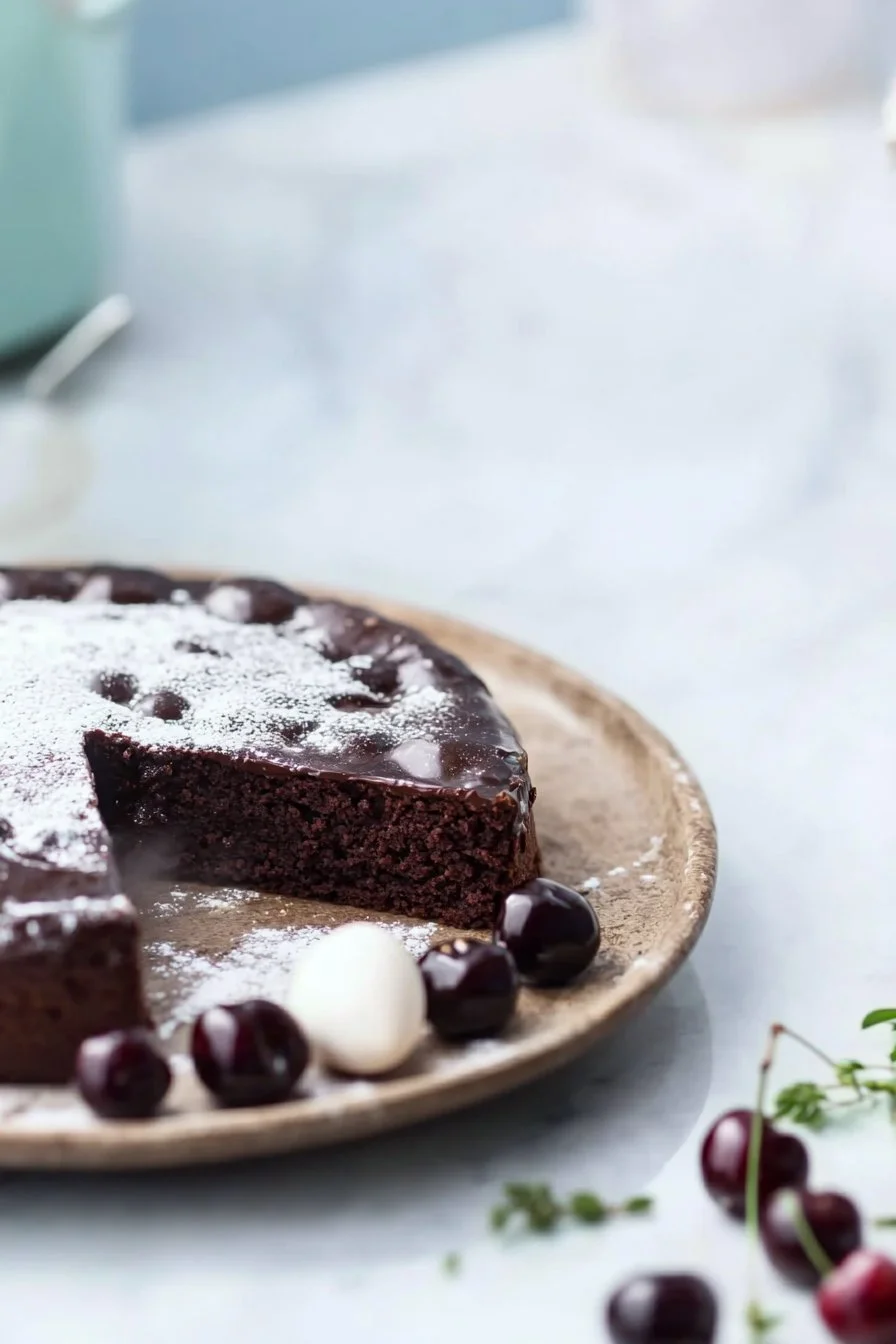 Der beste Schokoladen-Kirsch-Gateau