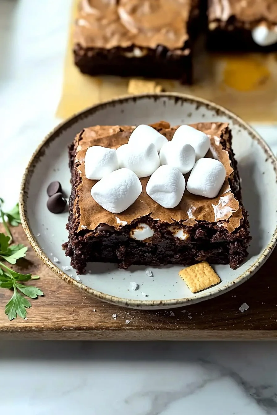 Die erstaunlichsten S'mores Brownies