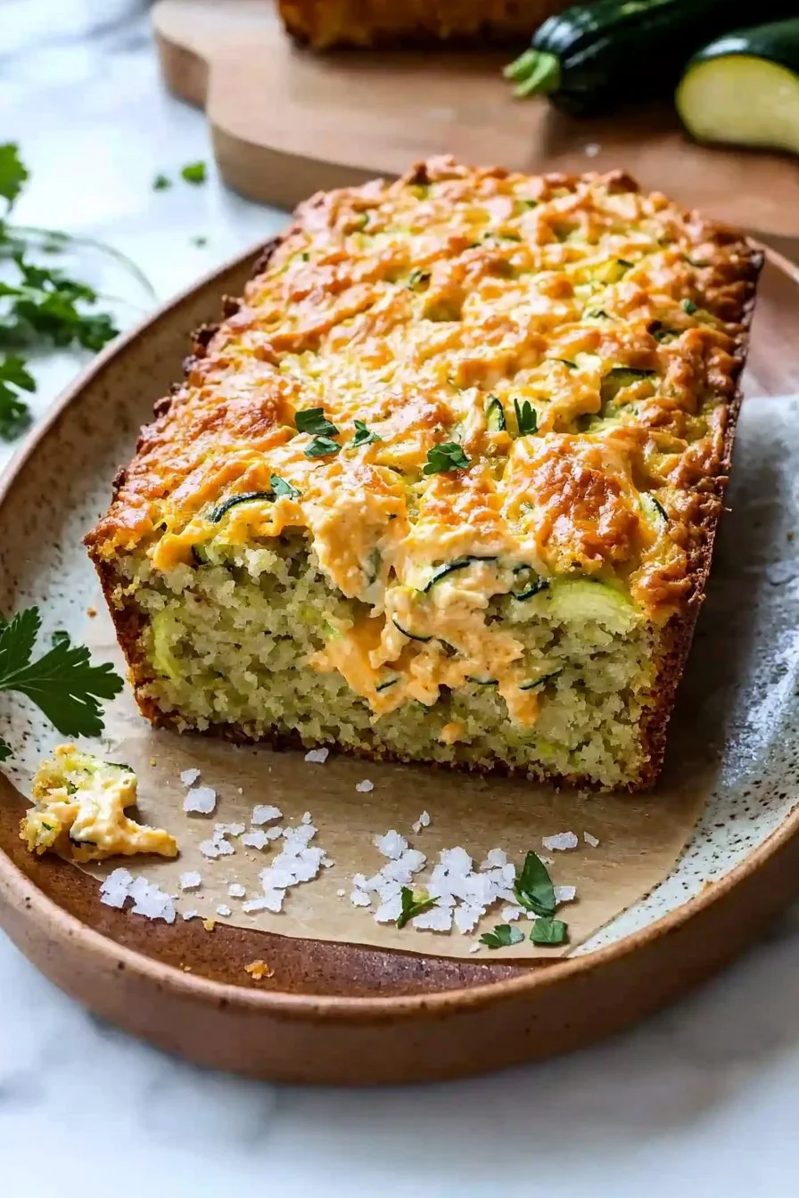 Ein-Schüssel Käse-Zucchini-Brot