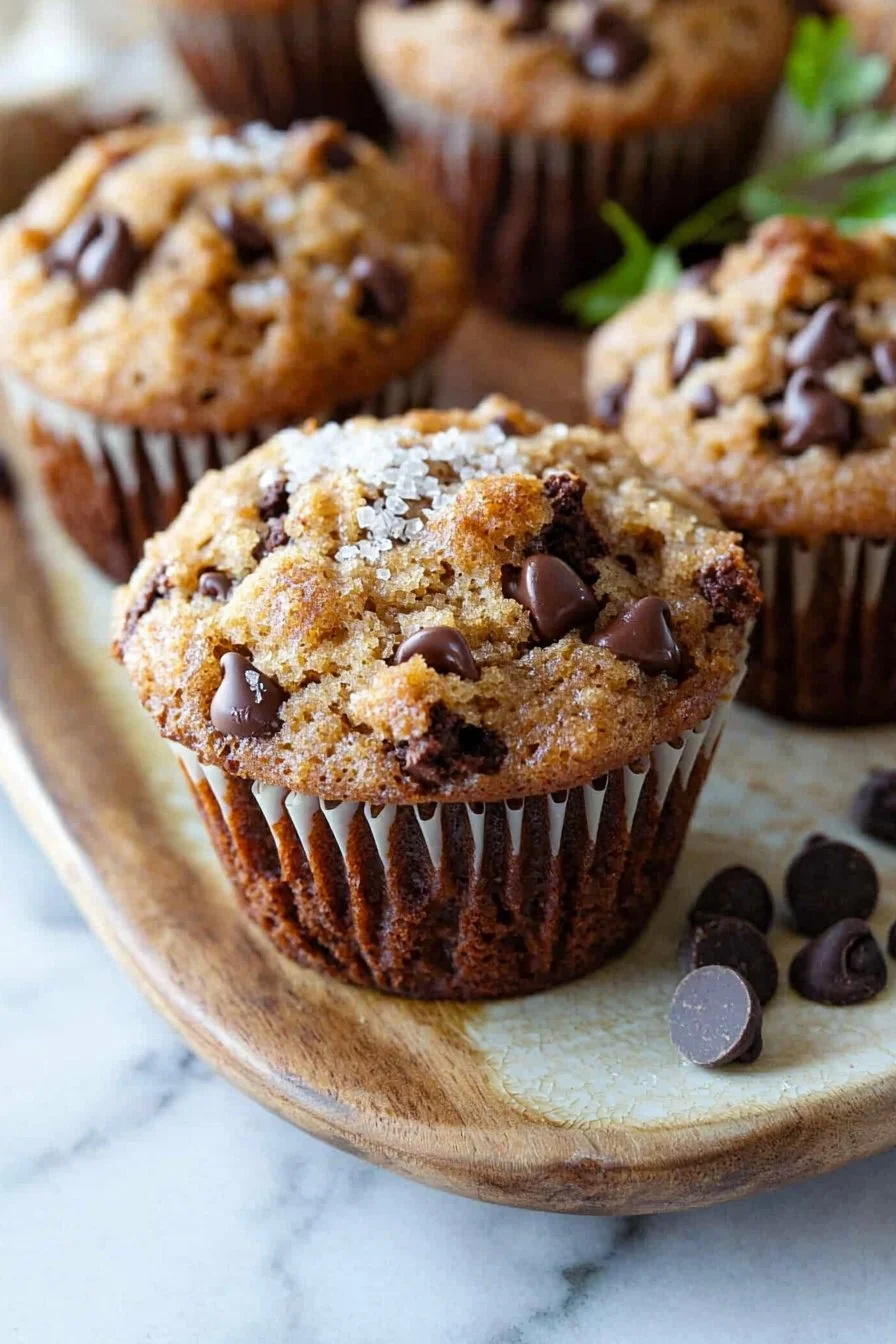 Espresso-Schokoladenstückchen-Muffins