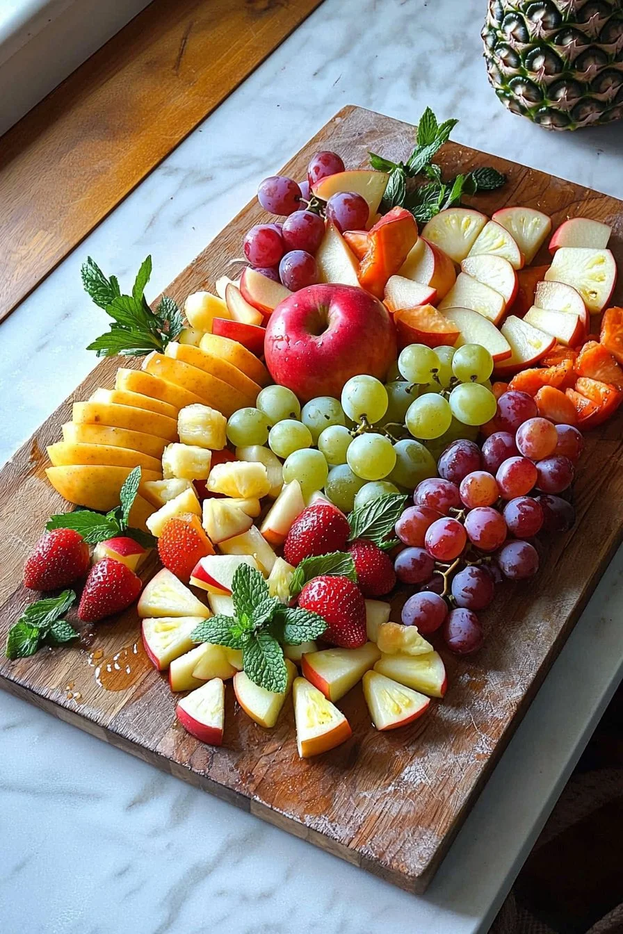 Fruchtarrangement-Board