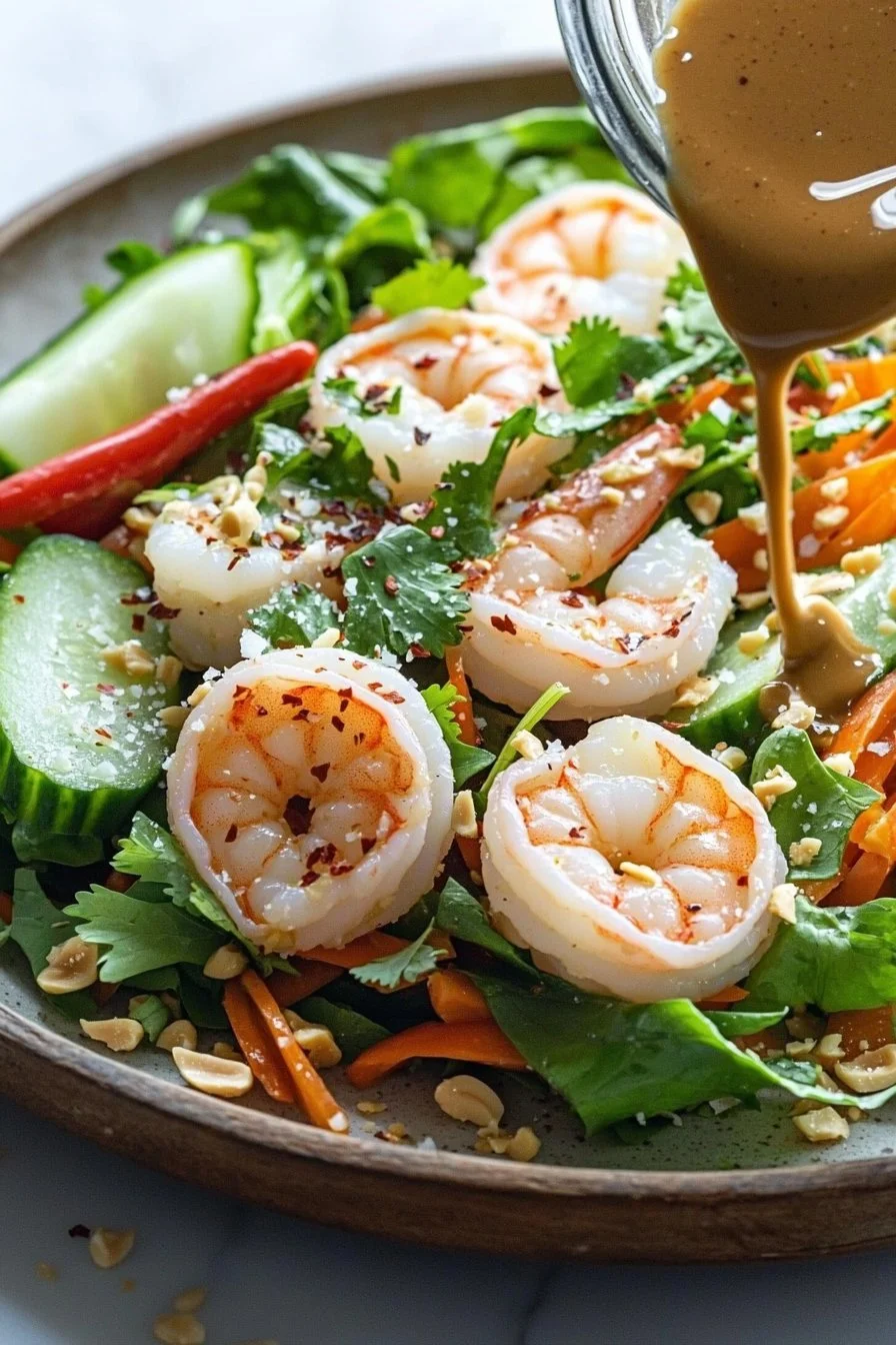 Garnelen-Thaisalat