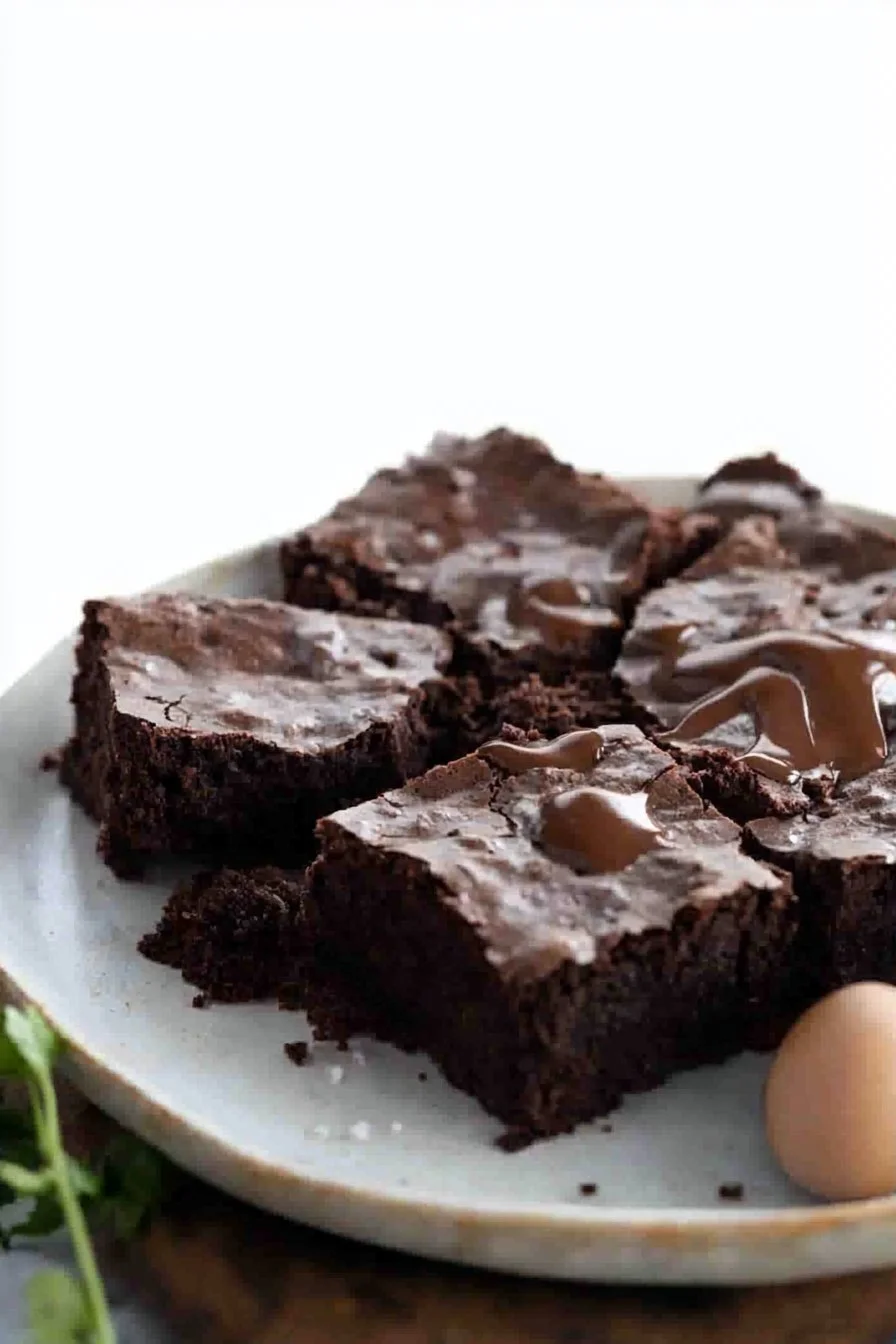 Hausgemixte eifrei Brownie-Mischung