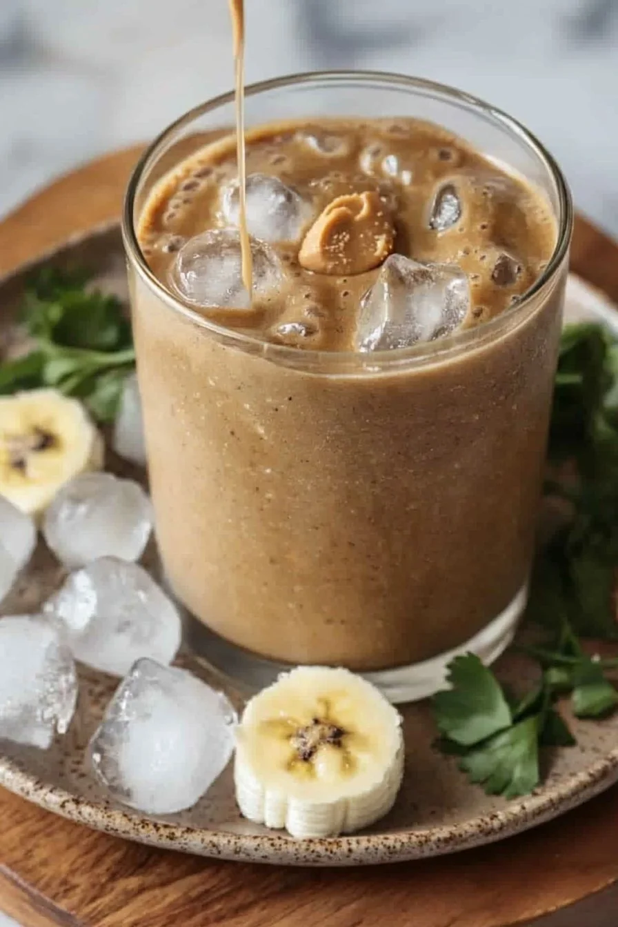 Hoher Protein Kaffee Smoothie