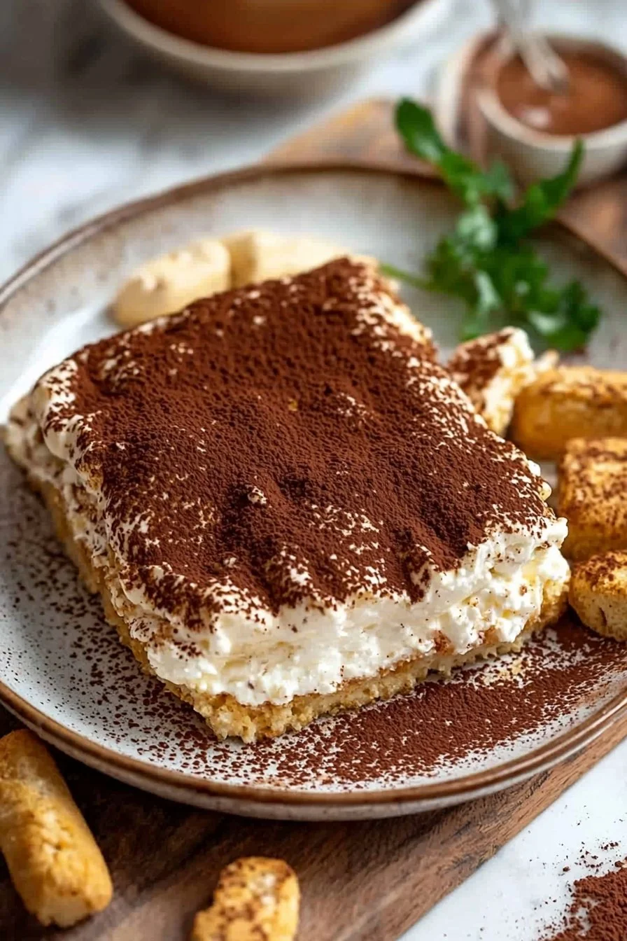 Hüttenkäse-Tiramisu