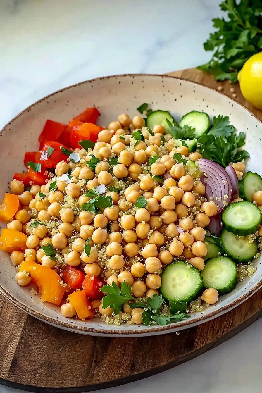 Kichererbsen-Quinoa-Salat