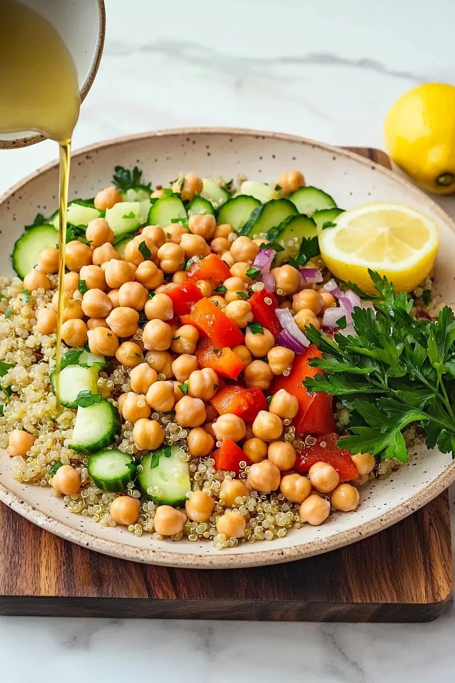 Kichererbsen-Quinoa-Salat