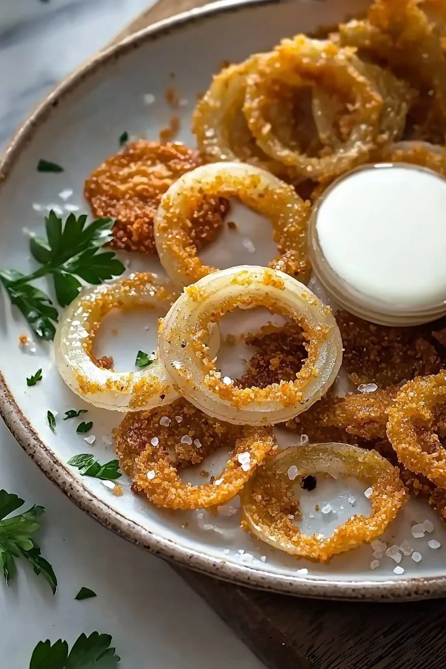 Krosse Zwiebelring-Chips