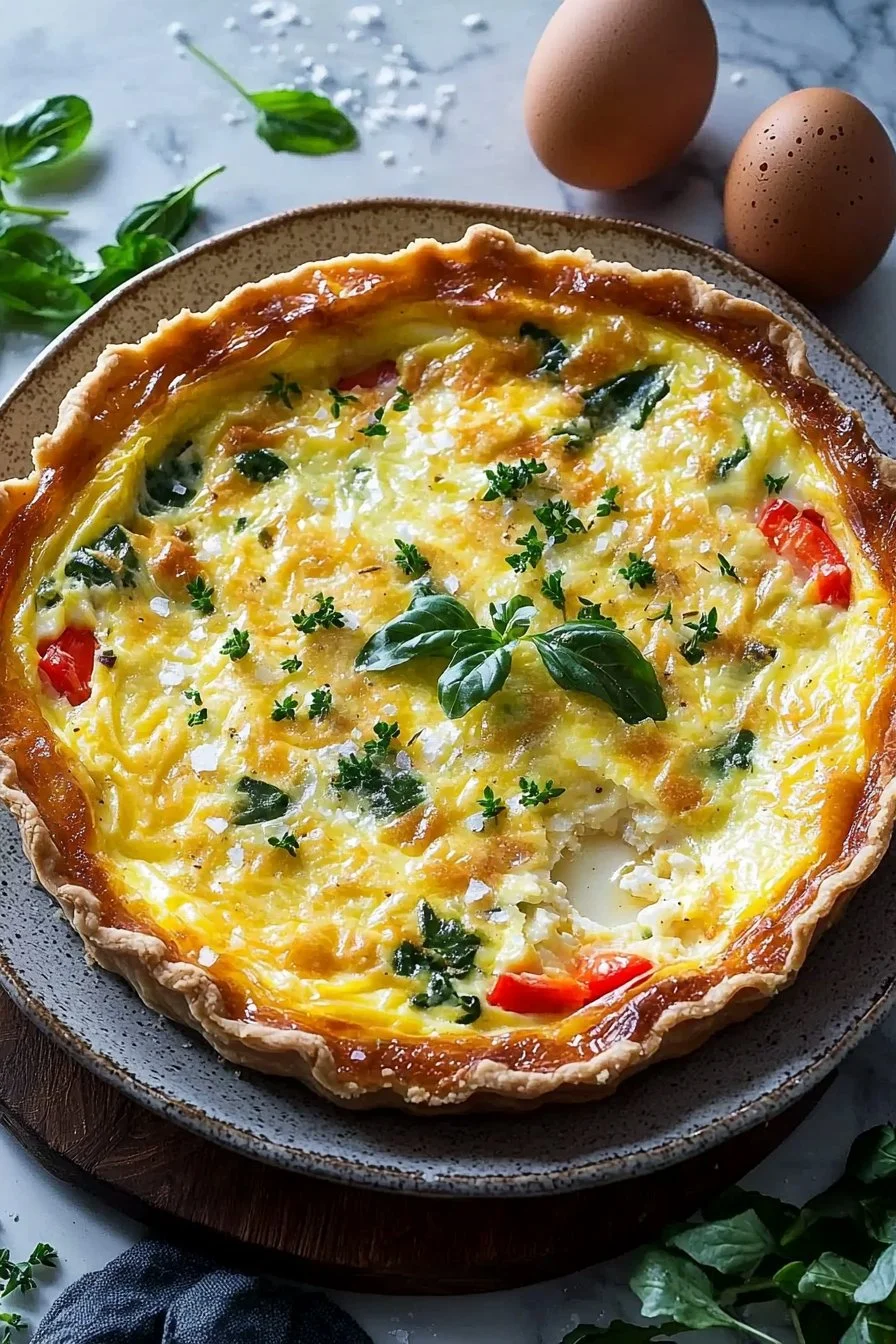Krustenlose Quiche