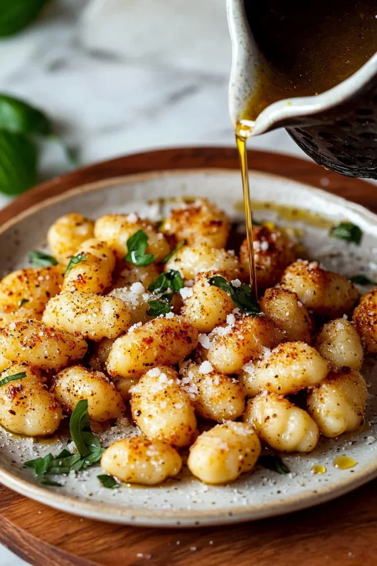 Delizioso Luftfritteusen-Gnocchi Rezept mit frischen Zutaten