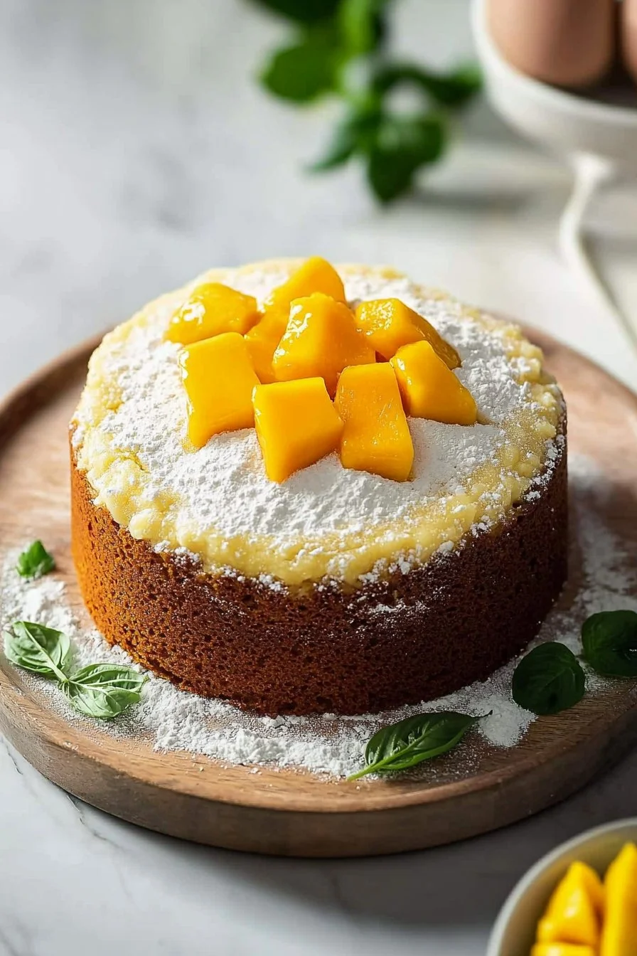 Mango-Kuchen