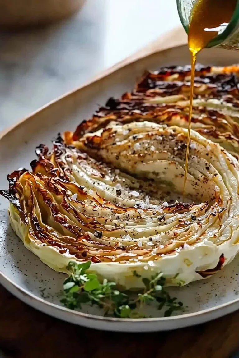 Napa-Kohl-Steaks auf dem Grill zubereitet, ideal für eine pflanzliche Ernährung