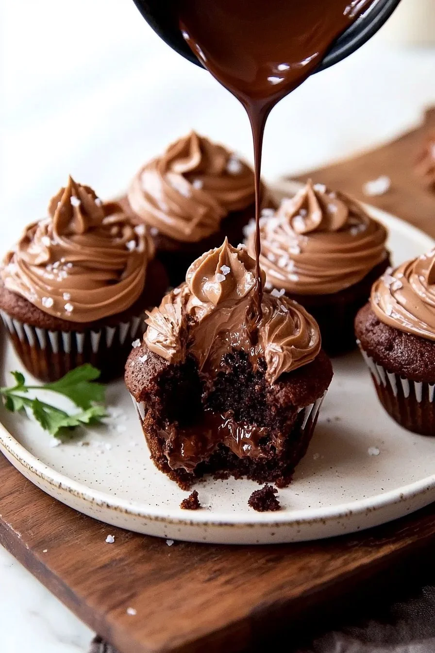Nutella-Cupcakes