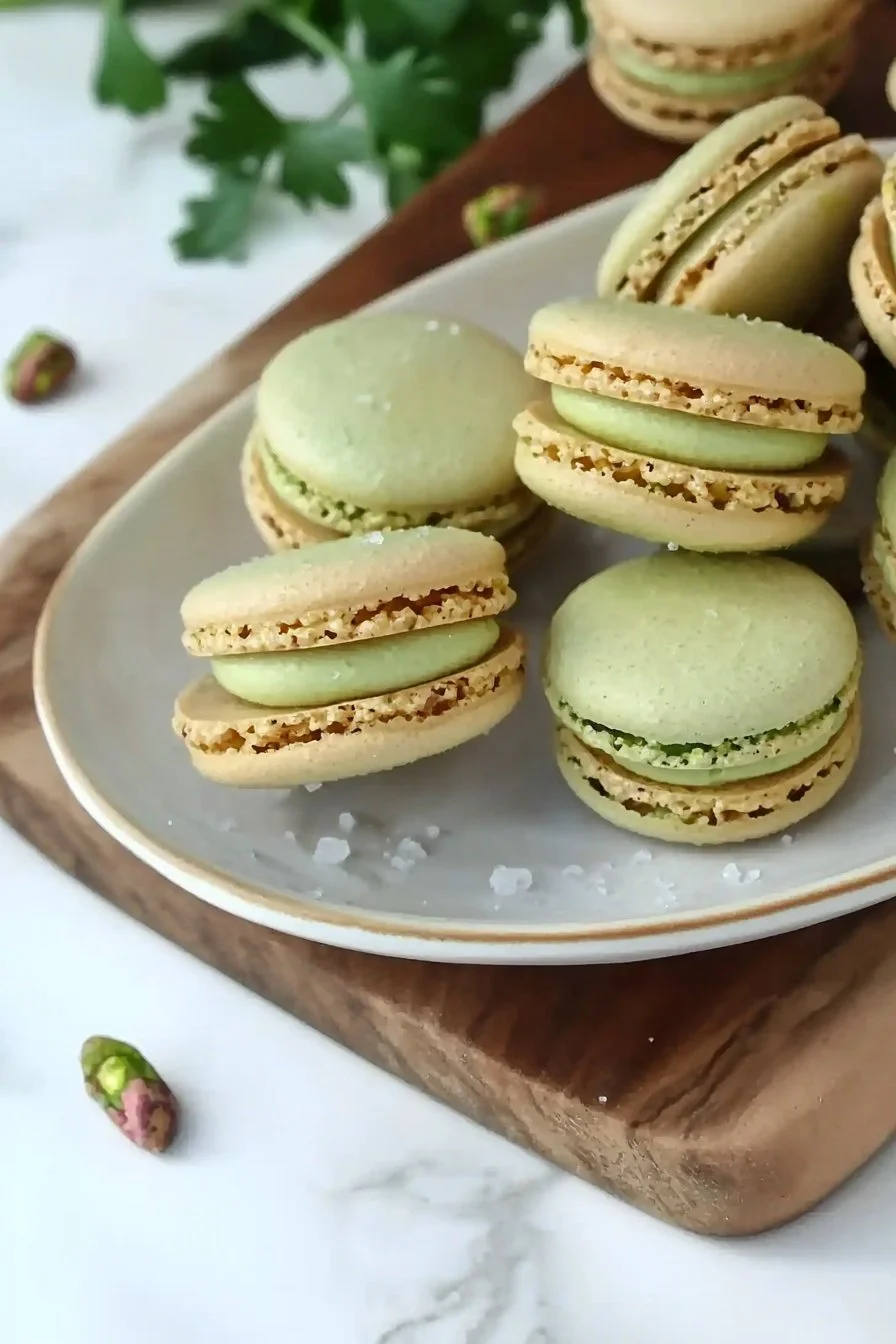 Pistazienmacarons Rezept