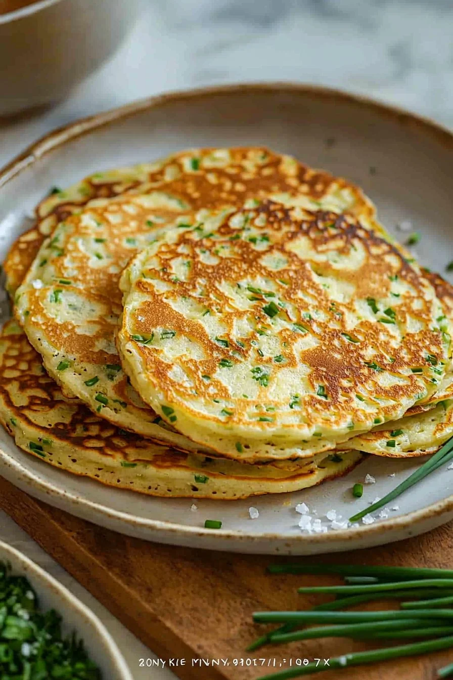Schnittlauchpfannkuchen