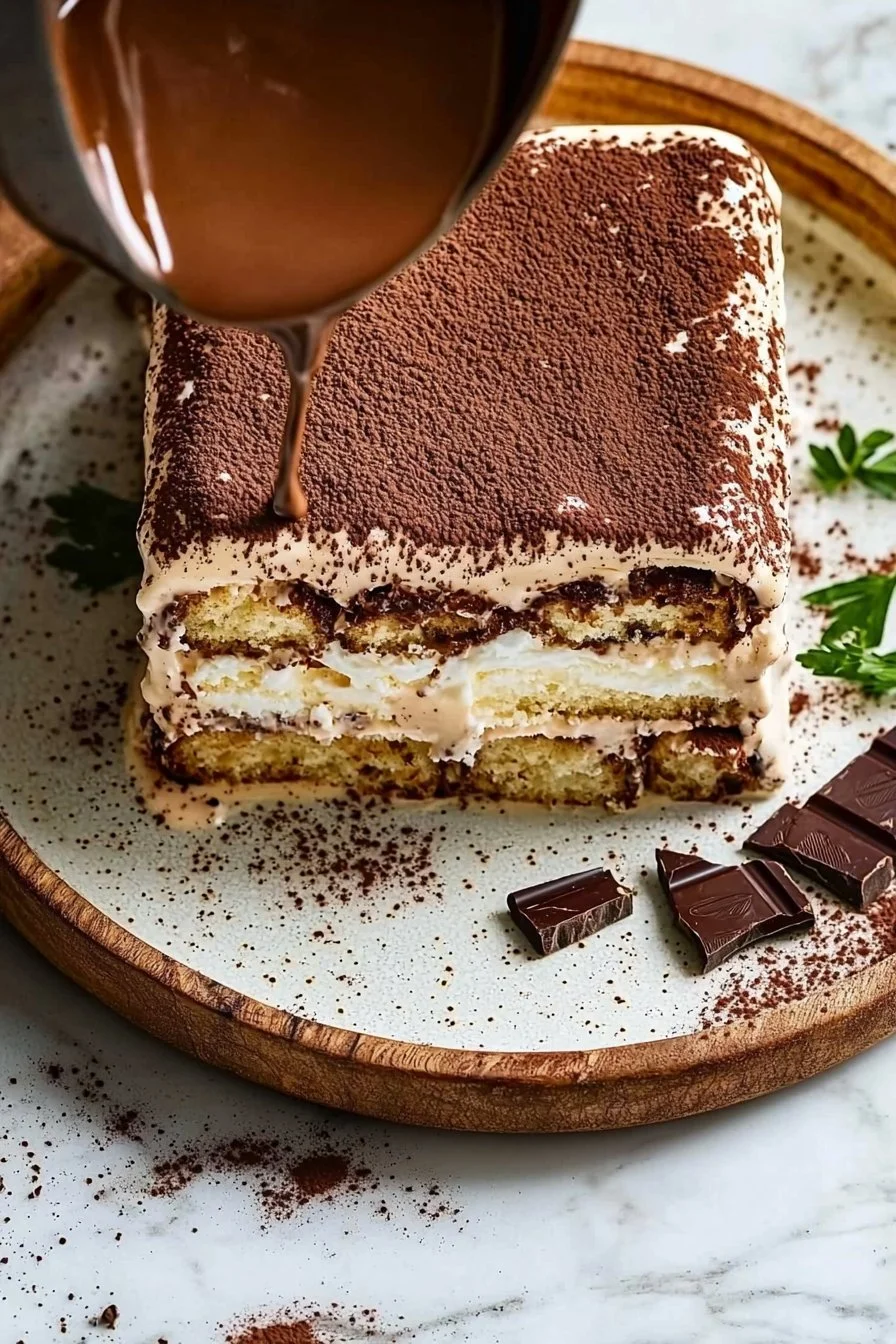 Tiramisu-Eiscreme-Schichttorte