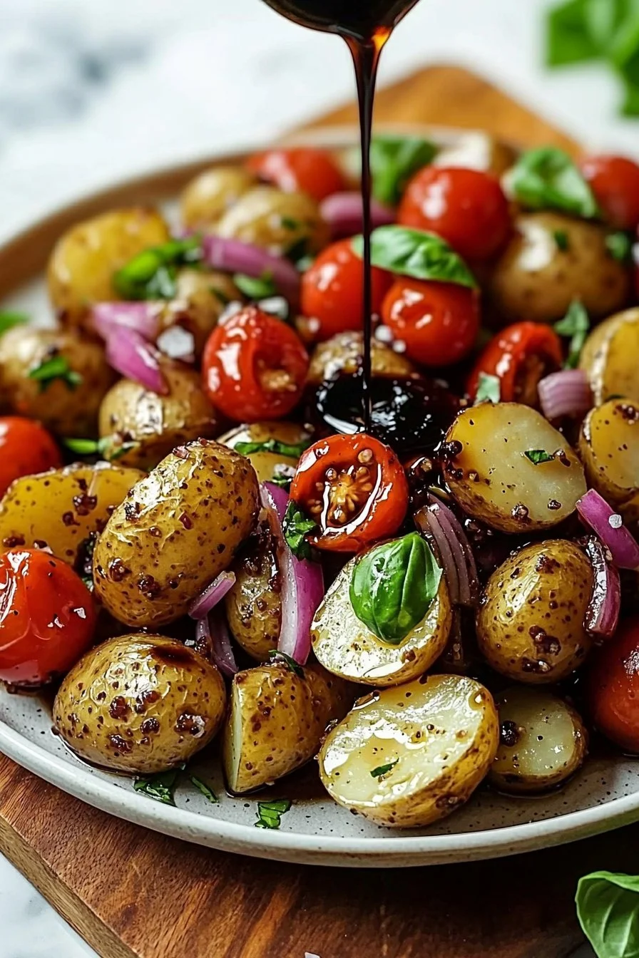 Unwiderstehlicher Balsamico-Kartoffelsalat