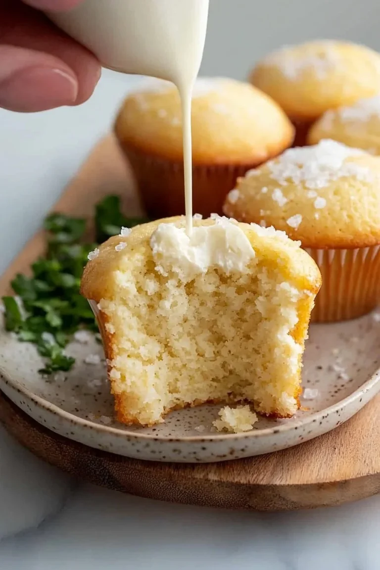 Leckere Vanille-Cupcakes mit zarter Creme und bunten Streuseln.