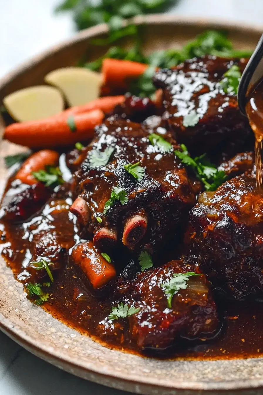 Zartes authentisches jamaikanisches Oxtail-Rezept