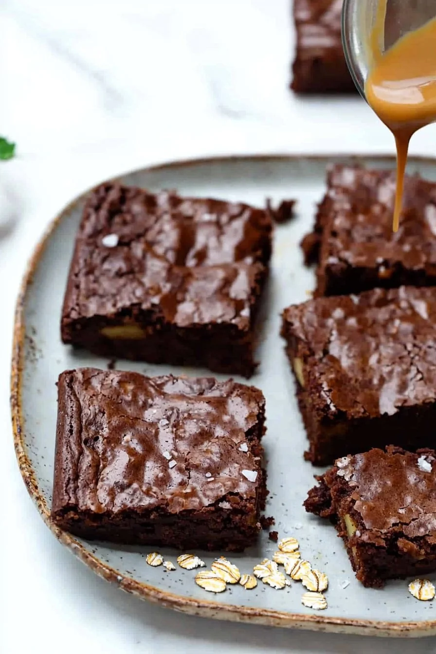 Zuckerfreie Apfel-Brownies
