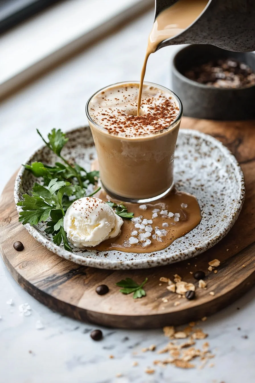 3-Zutaten Kaffee Milchshake - lecker und einfach zuzubereiten