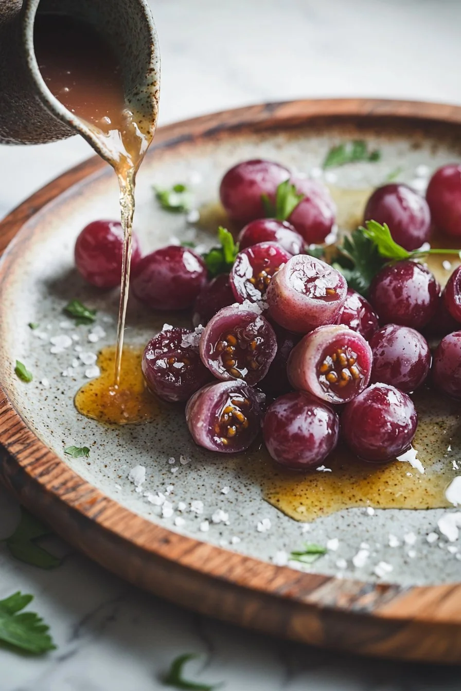 Frucht Rollen Trauben als gesunder Snack, ideal für unterwegs.