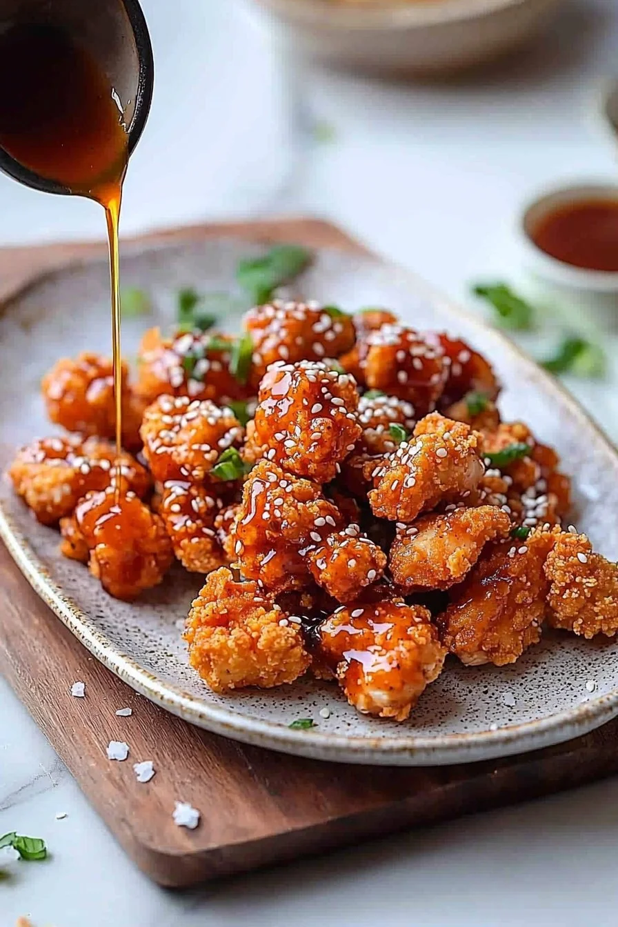 Koreanisches Popcorn-Hühnchen