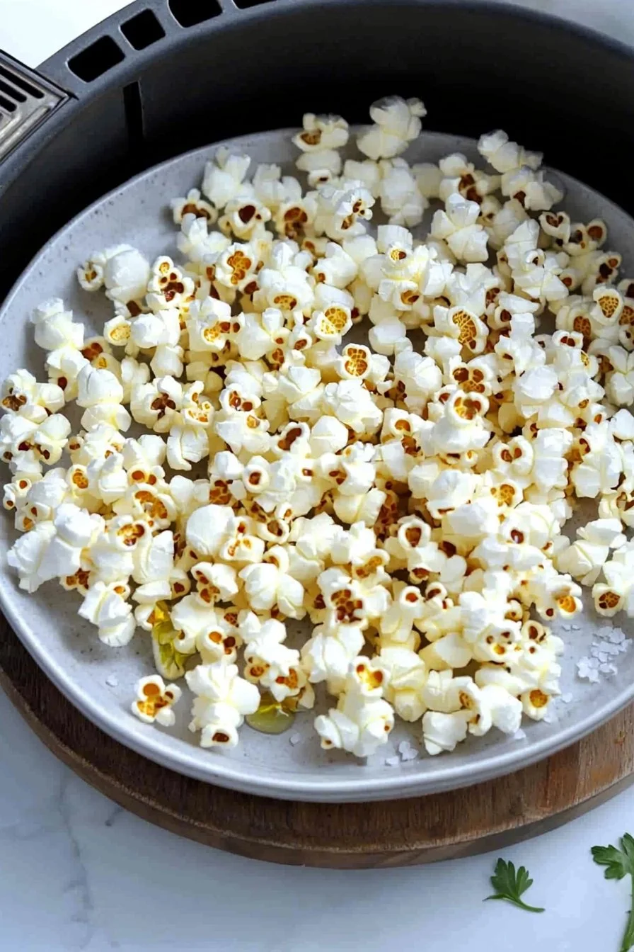 Luftfritteuse Popcorn Rezept