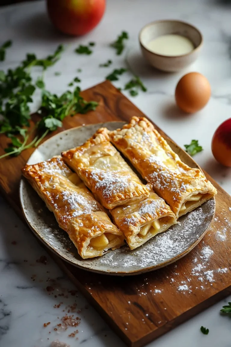Hausgemachte Apfelkuchen Pop Tarts mit Zimt und Zucker bestreut