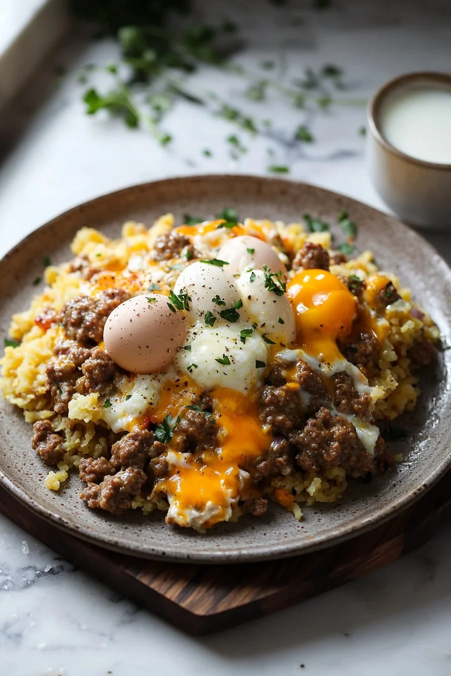 Bergmann Crock-Pot Frühstück mit frischen Zutaten und aromatischen Gewürzen