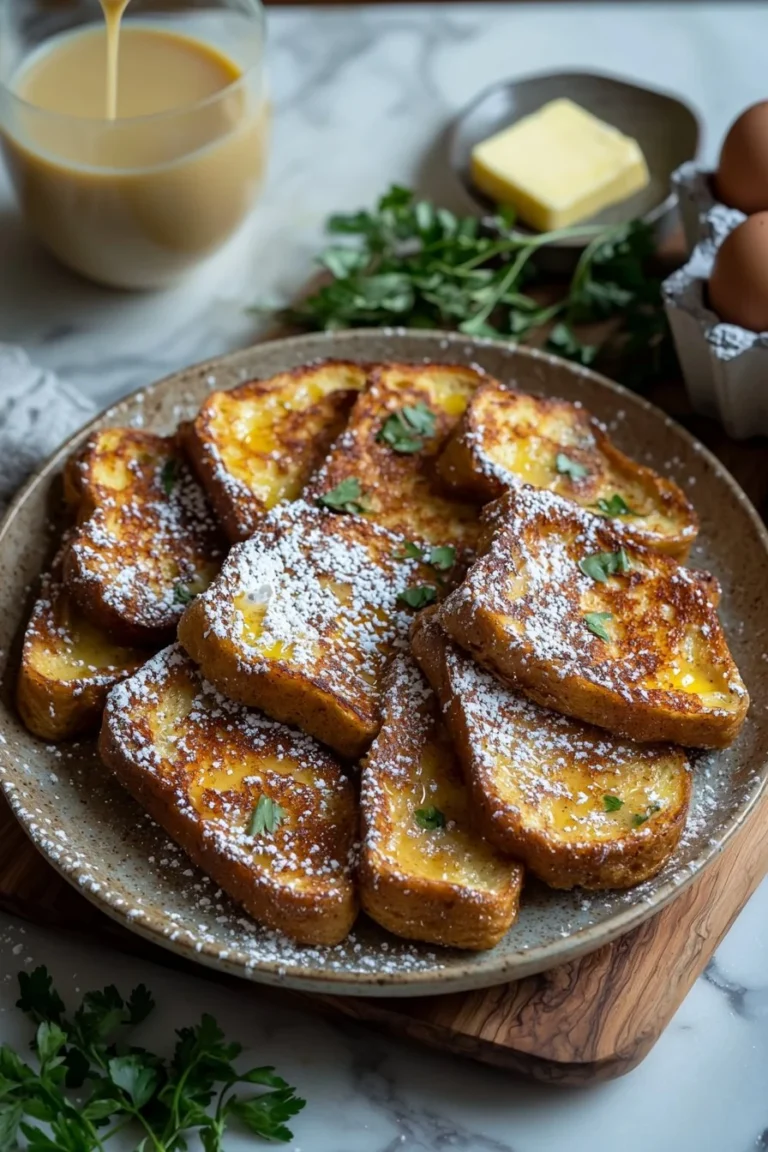 Eierlikör Toast Auflauf – köstliches Rezept für einen süßen Frühstücksauflauf