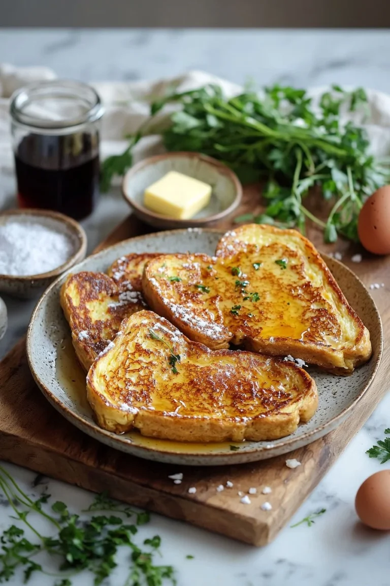 Leckerer Französischer Toast perfekt für Frühstück oder Brunch