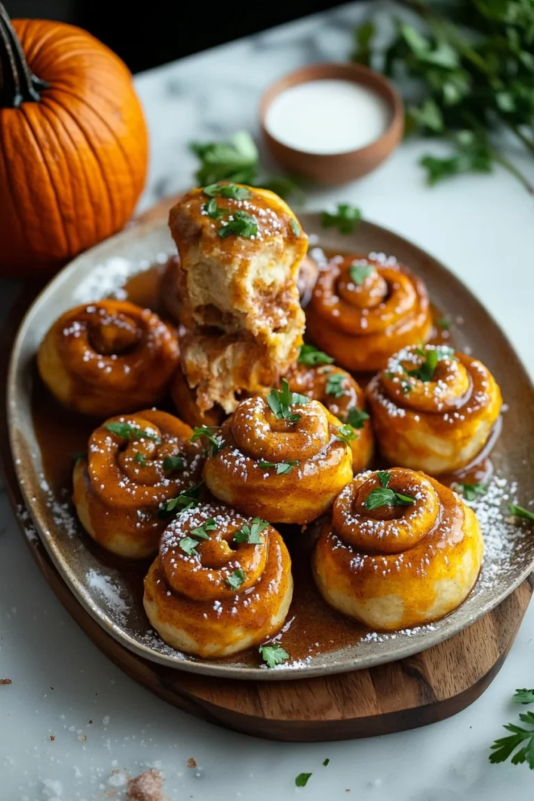 Zimtschnecken mit Kürbisse - ein herbstliches Rezept