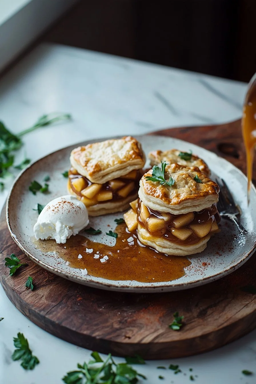 Saftiger Apfelkuchen Blubber Hoch mit frischen Äpfeln und einer leckeren Glasur