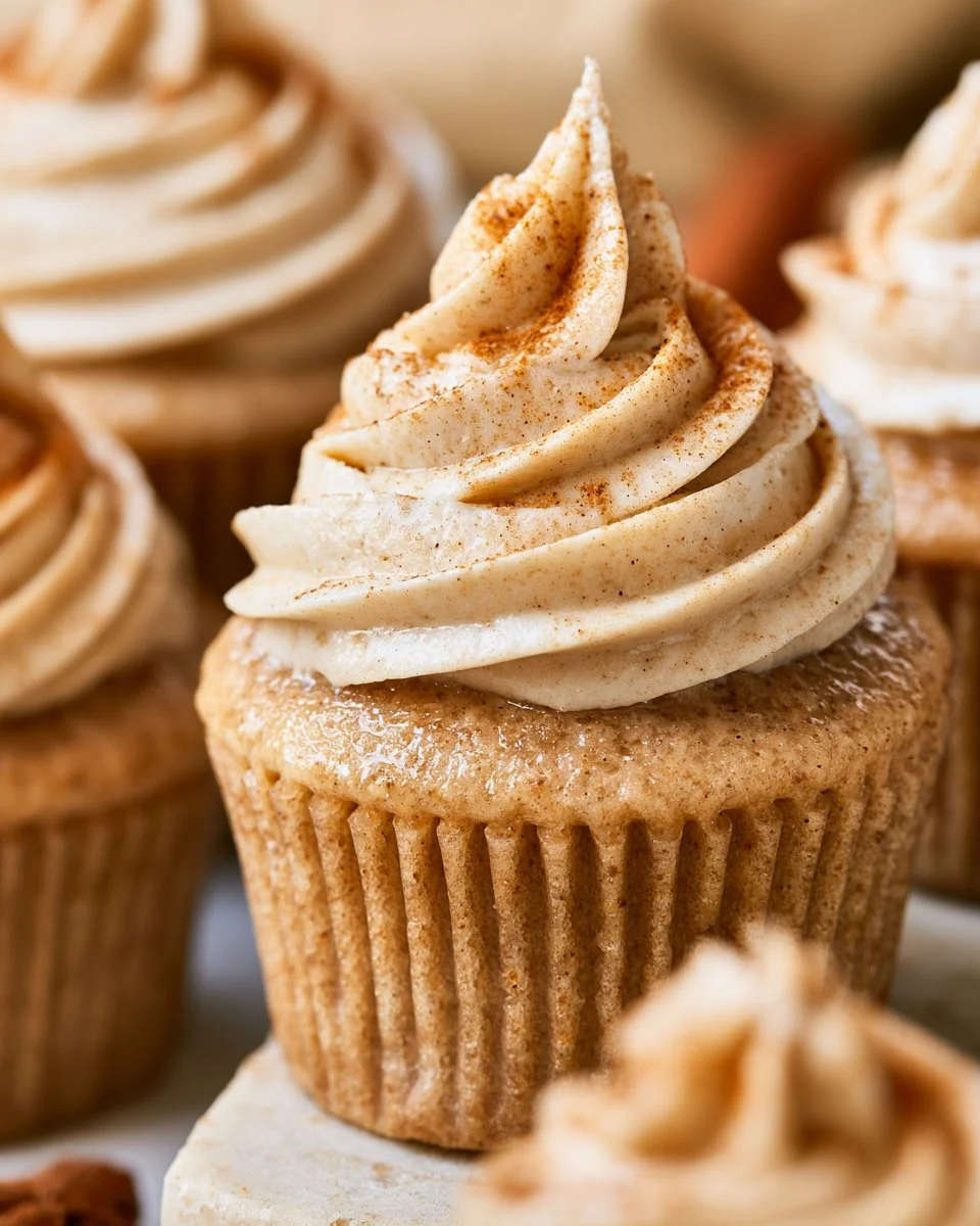Leckere Chai-Latte-Cupcakes mit Gewürzen