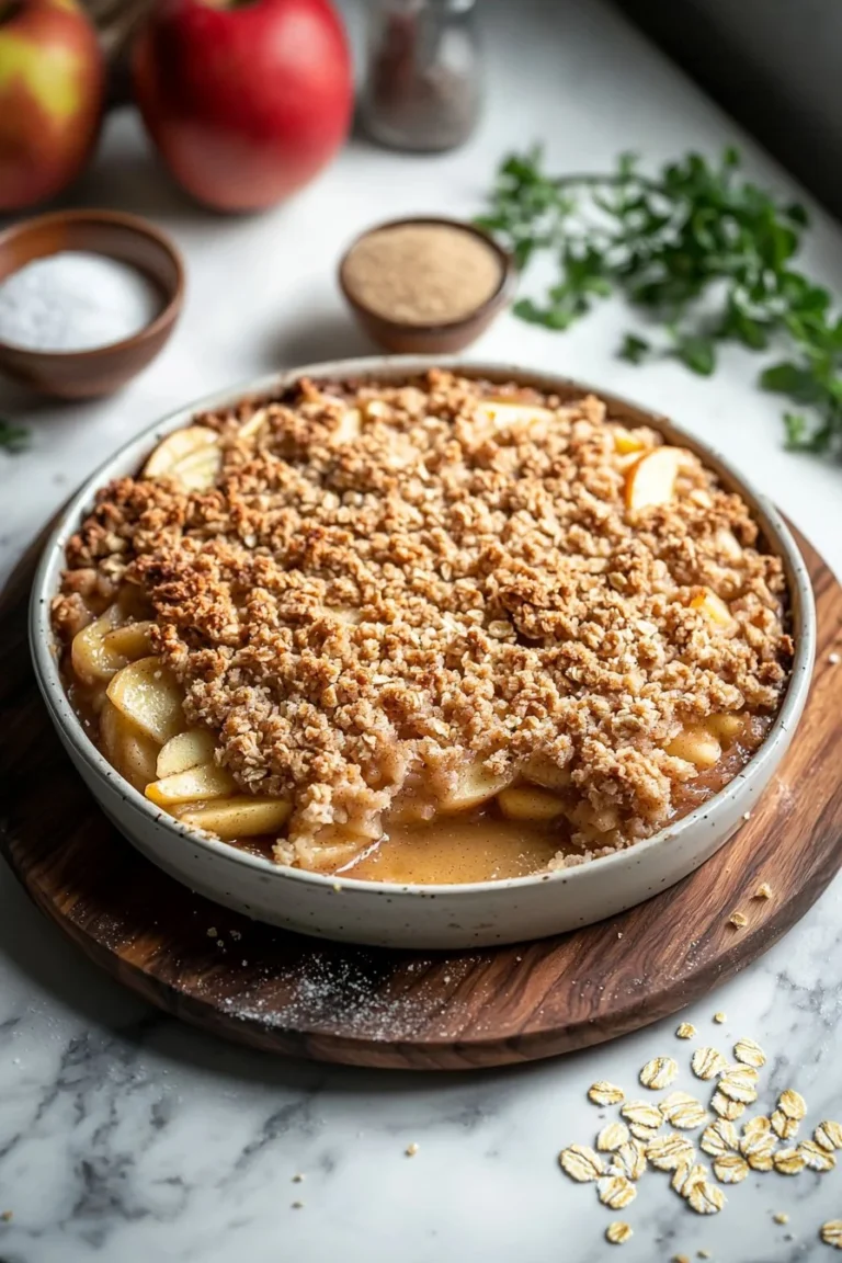 Cinnamon Apple Crumb Cake mit Zimt, Äpfeln und knusprigen Streuseln