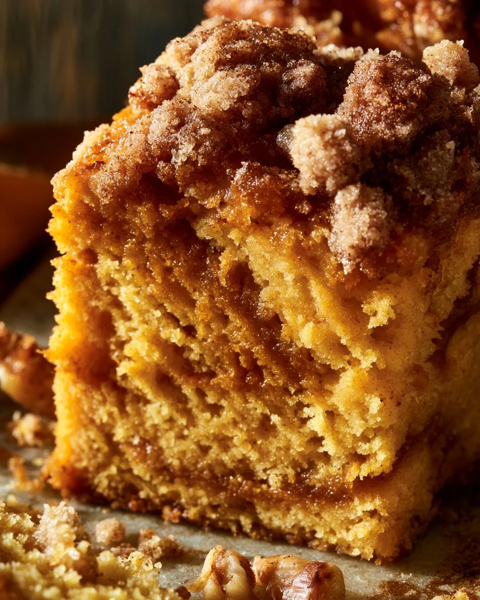 Zimtschnecken mit Kürbis und Kaffee auf einem Teller