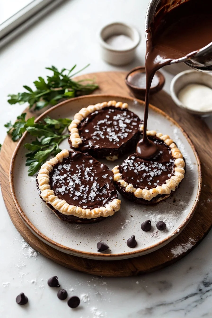 Hausgemachte Schokoladen-Fudge-Pop-Tarts